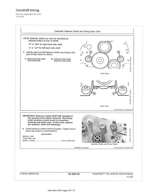 john deere 4045t compression tester|deere 4045t timing.